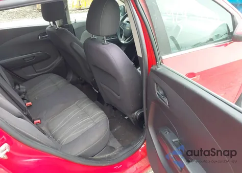 2013 Chevrolet Sonic Lt Auto из США, поврежденный, VIN 1G1JC6SHXD4188633